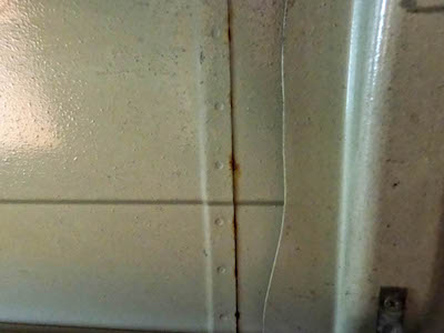 Small patches of rust starting